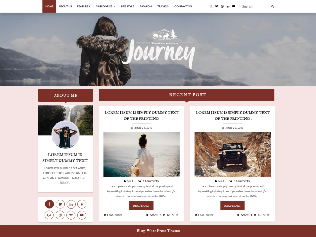 Tema de blog - como criar um blog profissional